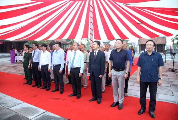 Vĩnh Phúc: Lễ tôn vinh các bậc tiên thánh, tiên hiền, danh nhân khoa bảng