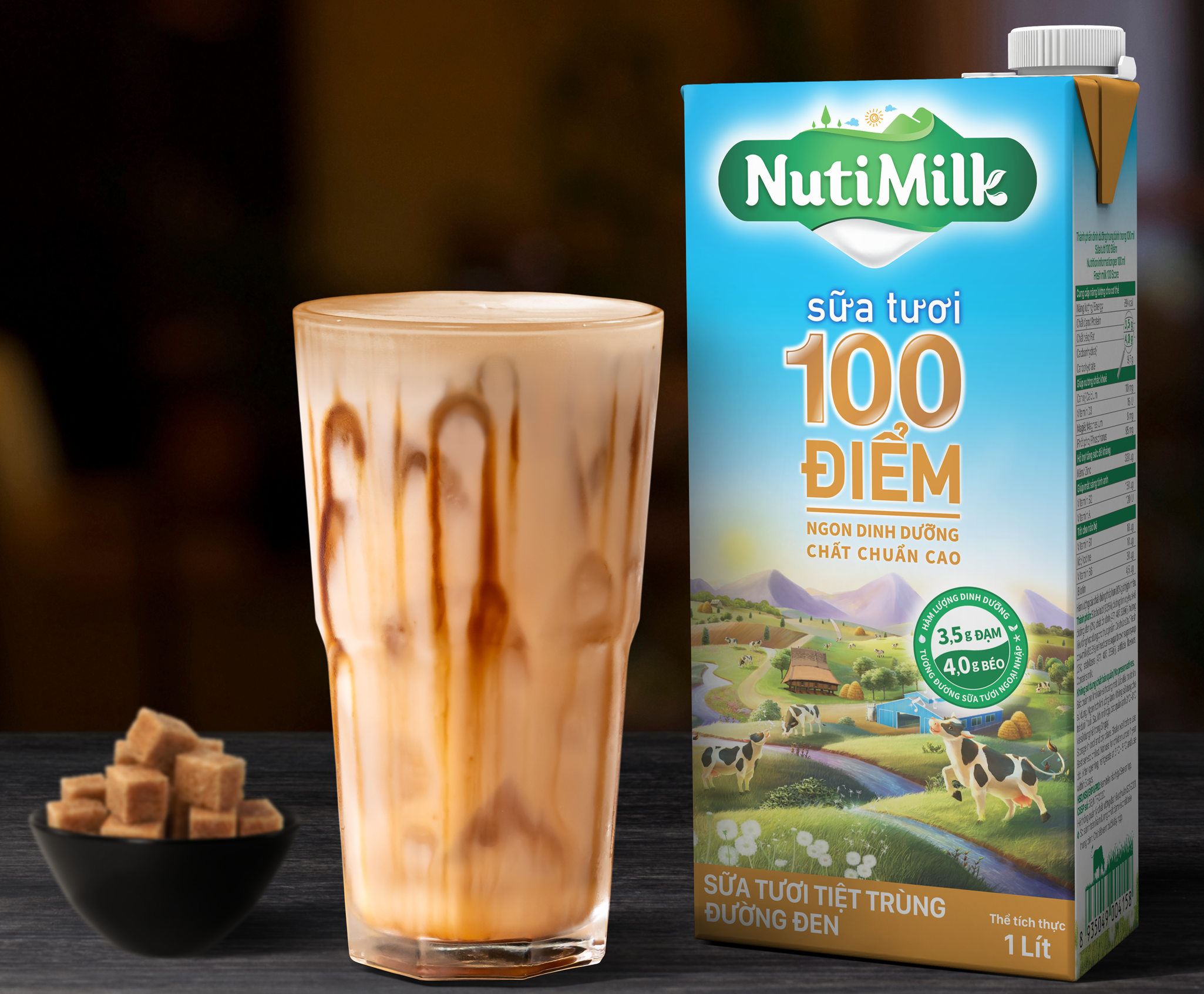 Đánh giá cao về chất lượng sữa tươi NutiMilk