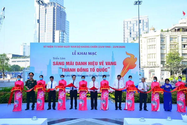 TP.HCM: Khai mạc triển lãm ảnh nhân kỷ niệm 75 năm ngày Nam bộ kháng chiến