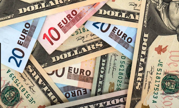 Đồng USD tiếp tục tăng, euro giảm khá mạnh