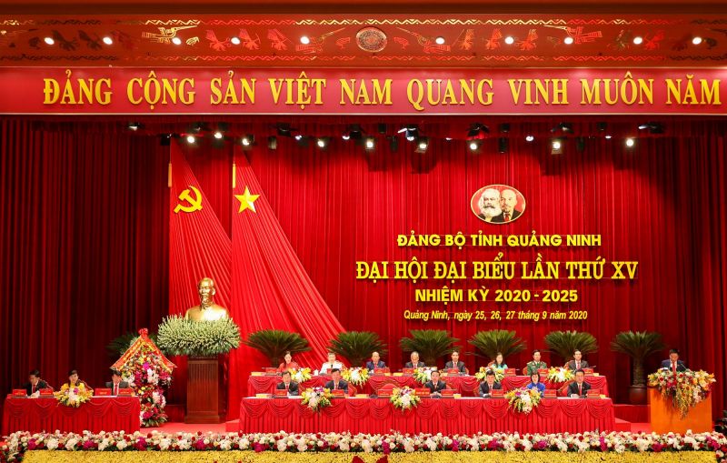 Đại hội đại biểu Đảng bộ tỉnh Quảng Ninh lần thứ XV, nhiệm kỳ 2020-2025