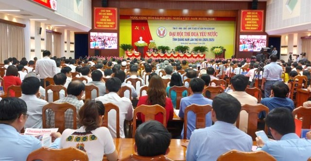 Quang cảnh Đại hội Thi đua yêu nước tỉnh Quảng Nam lần thứ VIII (2020 - 2025)