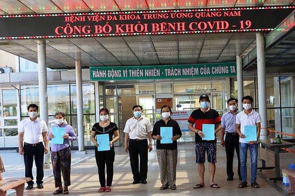 Quảng Nam: 2 ca mắc Covid-19 cuối cùng được công bố khỏi bệnh