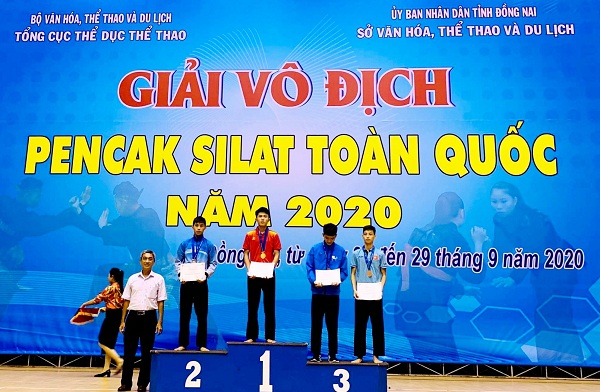 Phú Thọ giành 5 huy chương tại Giải vô địch Pencak Silat toàn quốc năm 2020