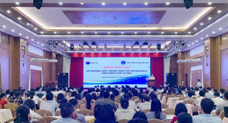 Tăng cường đào tạo phương thức thanh toán chi phí khám chữa bệnh BHYT theo định suất và DRG