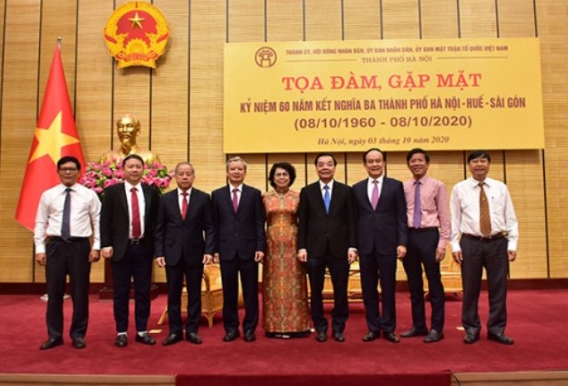 60 năm kết nghĩa Hà Nội- Huế- Sài Gòn đã đi vào lịch sử