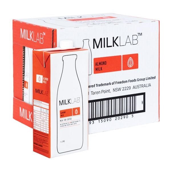 sản phẩm Sữa hạnh nhân Milk Lab 1L nhập khẩu từ Úc.