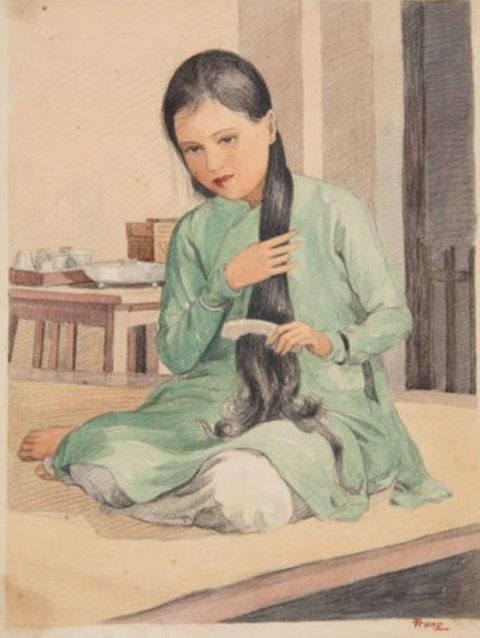 Tranh Việt ở Marseille