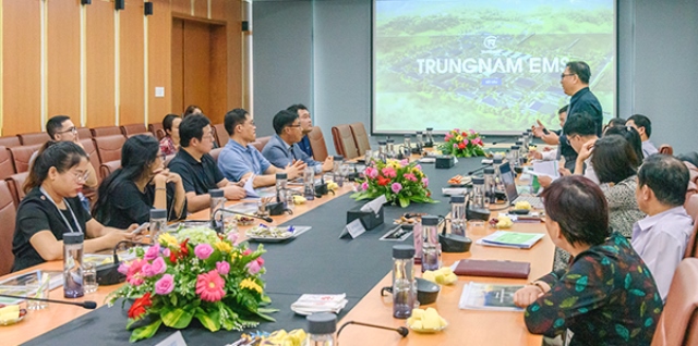 Đo&agrave;n c&ocirc;ng t&aacute;c của C&ocirc;ng ty TNHH LG Electronics Việt Nam đến thăm v&agrave; l&agrave;m việc với DITP.