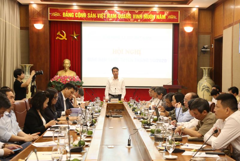 Tổng Giám đốc BHXH Việt Nam Nguyễn Thế Mạnh phát biểu chỉ đạo Hội nghị
