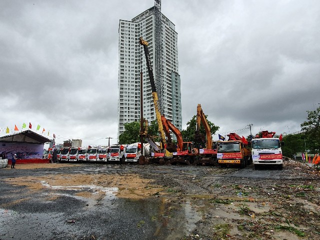 C&ocirc;ng tr&igrave;nh được x&acirc;y dựng tr&ecirc;n khu đất c&oacute; tổng diện t&iacute;ch 28.573m2, tại phường Thuận Phước, quận Hải Ch&acirc;u.