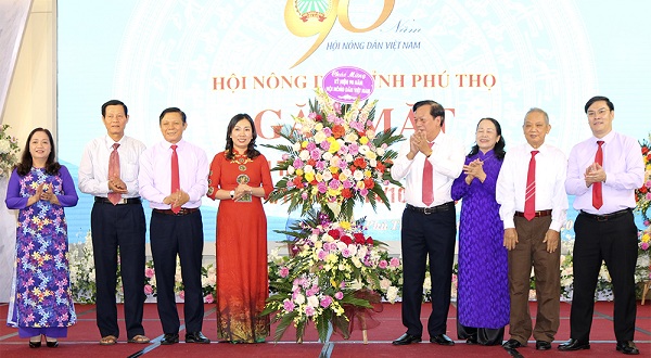 Phú Thọ: Gặp mặt kỷ niệm 90 năm ngày thành lập Hội nông dân Việt Nam
