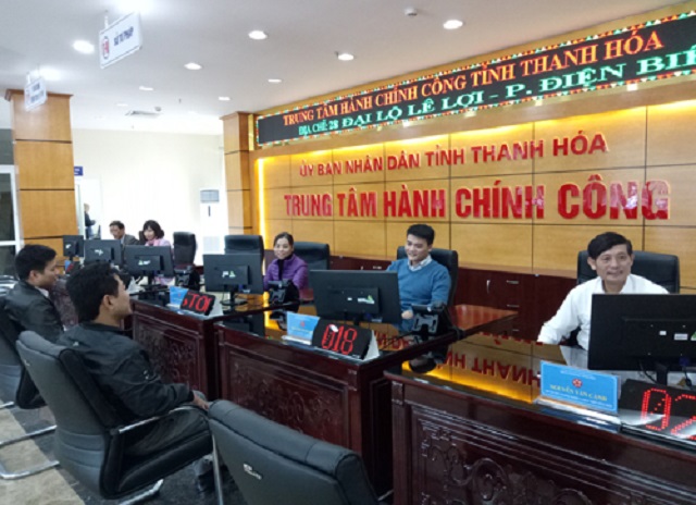 Trung tâm Phục vụ hành chính công tỉnh Thanh Hóa