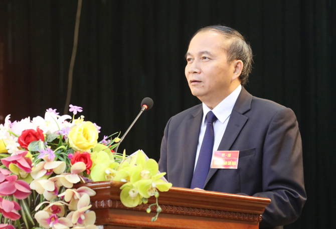 Phó Bí thư Tỉnh ủy, Chủ tịch UBND tỉnh Vĩnh Phúc Nguyễn Văn Trì