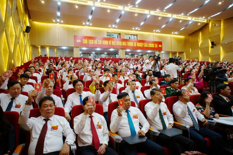 Phiên trù bị Đại hội đại biểu Đảng bộ TP. Hải Phòng lần thứ XVI, nhiệm kỳ 2020 - 2025 bắt đầu từ 8 giờ sáng ngày 13 tháng 10 năm 2020