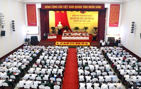 Đại hội đại biểu Đảng bộ tỉnh Bình Thuận lần thứ XIV, nhiệm kỳ 2020 - 2025 đã chính thức khai mạc.