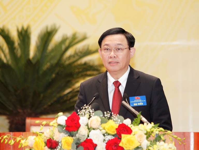 Phát biểu của đồng chí Vương Đình Huệ tại Đại hội đại biểu Đảng bộ tỉnh Vĩnh Phúc lần thứ XVII