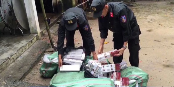 Bắt 2 vụ tập kết, vận chuyển gần 9.000 bao thuốc lá lậu