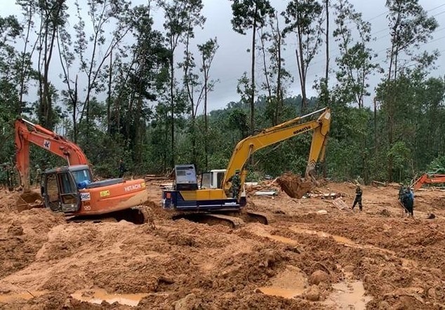 Công điện về việc cứu nạn, khắc phục hậu quả sạt lở đất tại tỉnh Thừa Thiên-Huế