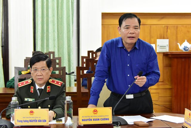 Bộ trưởng Nguyễn Xuân Cường 