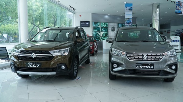 Bộ đôi Suzuki Ertiga và Suzuki XL7 giảm giá từ 25 – 41 triệu đồng