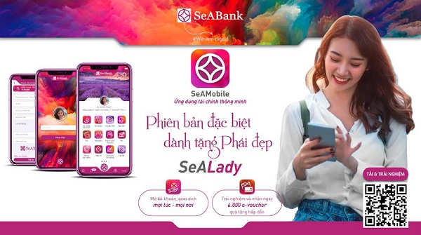 SeABank chính thức ra mắt ứng dụng ngân hàng số phiên bản dành riêng cho phái đẹp
