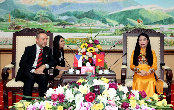 Vĩnh Phúc: Chương trình gặp mặt và giao lưu, tiếp Đại sứ đặc mệnh toàn quyền Cộng hòa Séc tại Việt Nam