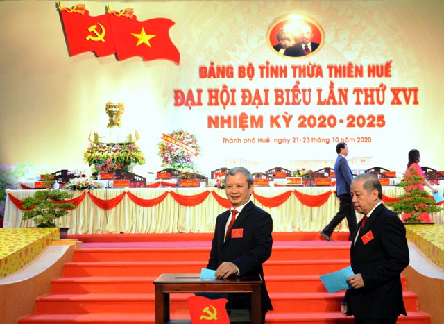 Thừa Thiên - Huế: Ông Lê Trường Lưu tái đắc cử chức vụ Bí thư Tỉnh uỷ