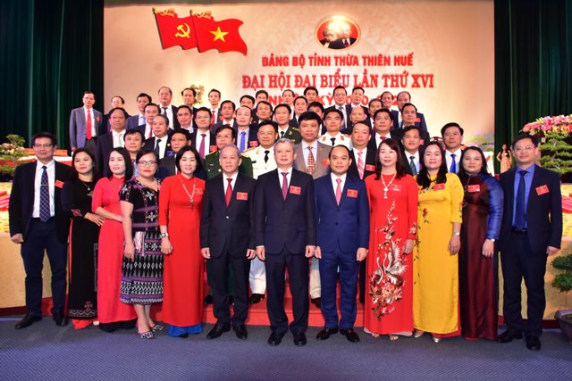 BCH Đảng bộ tỉnh Thừa Thiên Huế lần thứ XVI ra mắt