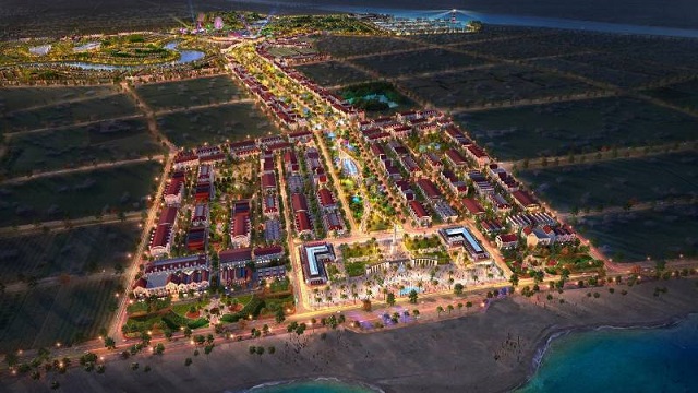Phối cảnh dự án Quảng trường biển và Khu đô thị sinh thái, nghỉ dưỡng, vui chơi giải trí cao cấp Sầm Sơn