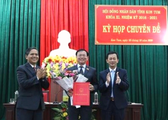 Kon Tum: Có tân Chủ tịch HĐND và UBND