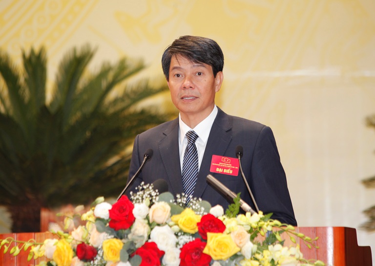 Giám đốc Sở Khoa học và Công nghệ tỉnh Vĩnh Phúc Phạm Quang Nguyên