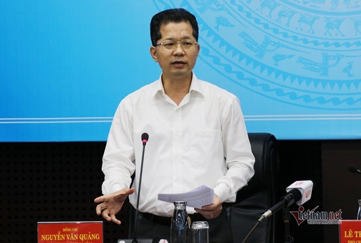 Bí thư Thành ủy Đà Nẵng Nguyễn Văn Quảng yêu cầu tất cả các sở, ngành vào cuộc phòng, chống bão hiệu quả