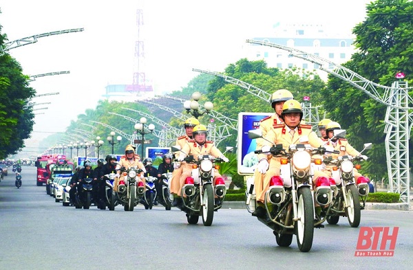 Thanh Hóa: Đảm bảo an ninh trật tự, an toàn giao thông phục vụ Đại hội Đảng bộ tỉnh lần thứ XIX