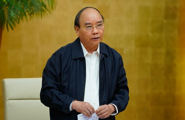 Thủ tướng Nguyễn Xuân Phúc phát biểu chỉ đạo tại phiên họp Chính phủ thường kỳ tháng 10/2020