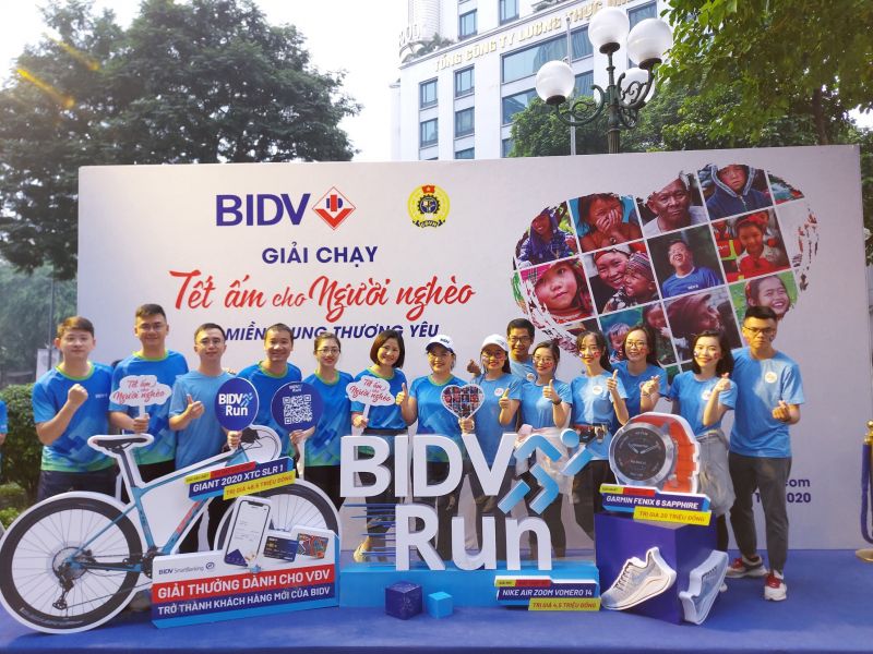 BIDV khởi động giải chạy Tết ấm cho người nghèo 2021 - Vì miền Trung thương yêu