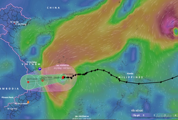 Bờ biển Phú Yên – Quảng Ngãi chuẩn bị đối phó bão số 10