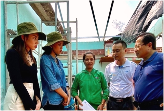 Tập đoàn Đất Xanh: Hỗ trợ đồng bào ở Quảng Nam dựng lại nhà sau bão