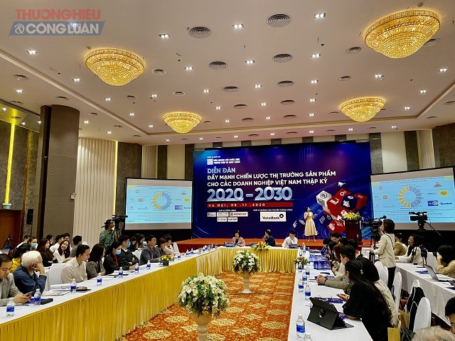 Toàn cảnh diễn đàn “Đẩy mạnh chiến lược thị trường sản phẩm cho các doanh nghiệp Việt Nam”