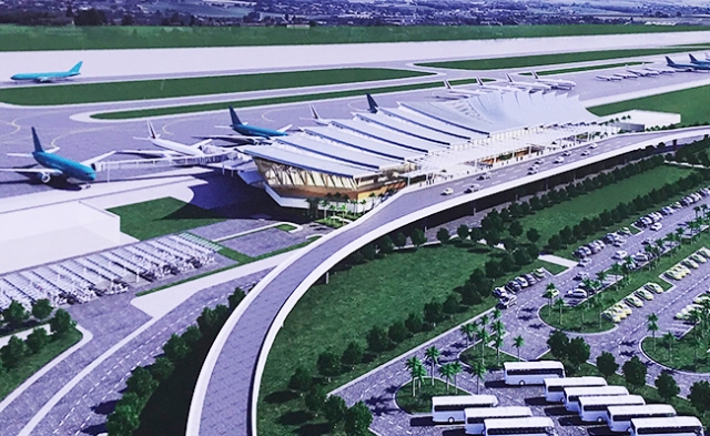 Sân bay Quốc tế Phú Bài- Huế đang được đầu tư, nâng cấp