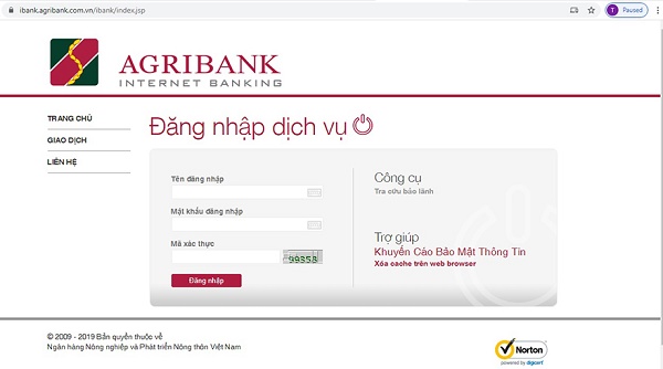 Đường link và địa chỉ chính thức duy nhất của Agribank Internet Banking