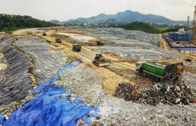 Phê duyệt phương án cưỡng chế bãi rác Nam Sơn