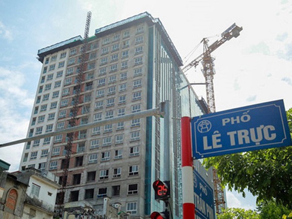 Hà Nội báo cáo xử lý sai phạm tại nhà 8B Lê Trực