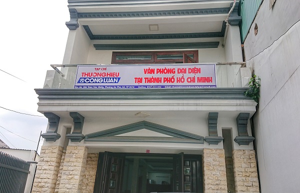Thông báo chuyển địa chỉ Văn phòng đại diện Tạp chí Thương hiệu & Công luận tại TP.HCM
