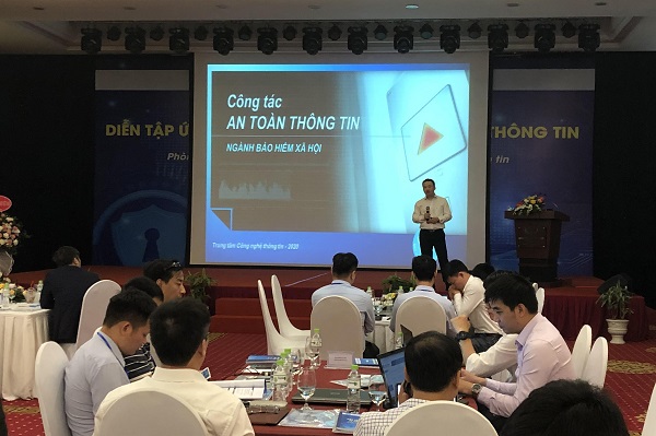 Diễn tập ứng cứu khẩn cấp sự cố an toàn thông tin ngành BHXH khu vực miền Bắc