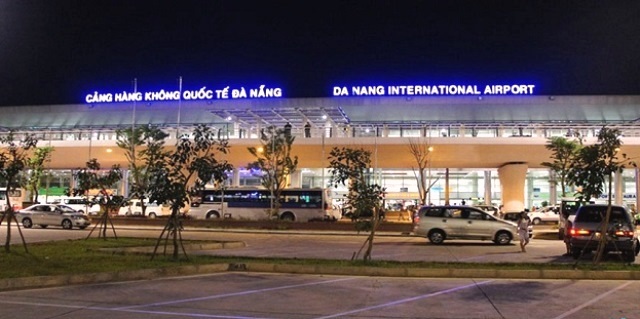 Sân bay quốc tế Đà Nẵng về đêm
