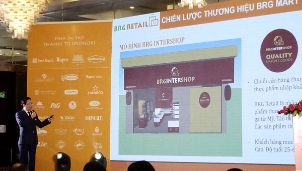 Nguyễn Thái Dũng, Tổng Giám đốc BRG Retail giới thiệu mô hình BRG Intershop - chuỗi cửa h
