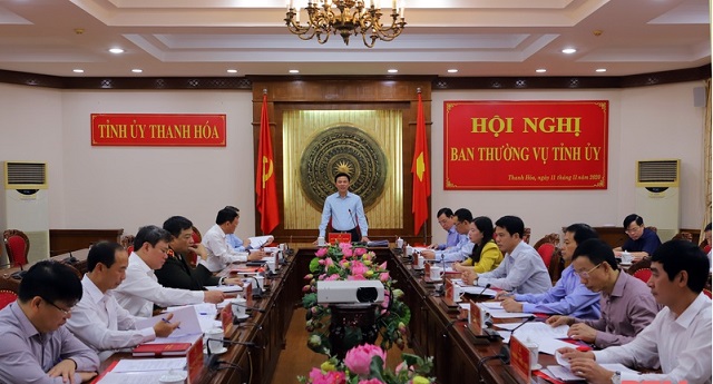Thanh Hóa: Công bố Quyết định chuẩn y Ban Chấp hành, Ban Thường vụ, Bí thư, Phó Bí thư Tỉnh ủy khóa XIX