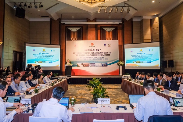 Hội thảo lần 2 Quy hoạch tổng thể về năng lượng quốc gia thời kỳ 2021-2030, tầm nhìn đến năm 2050