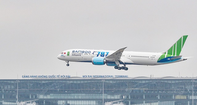 Bamboo Airways sẽ được phép thực hiện các chuyến bay thẳng không nối chuyến bằng máy bay thân rộng Boeing 787-9 Dreamliner.